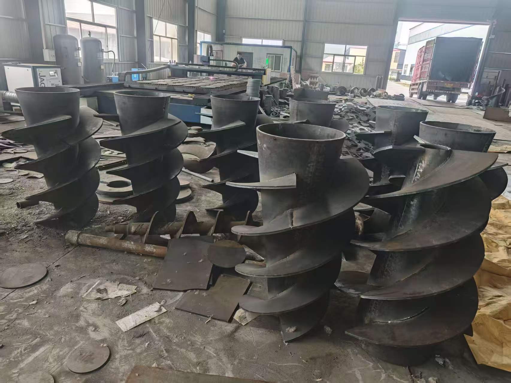 扬州市蛟龙叶片无轴螺旋叶片 - 厂家